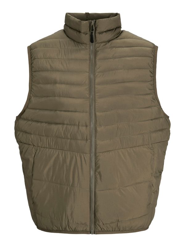 JACK & JONES JACK & JONES Brezrokavnik 'JJESTATE'  temno rjava