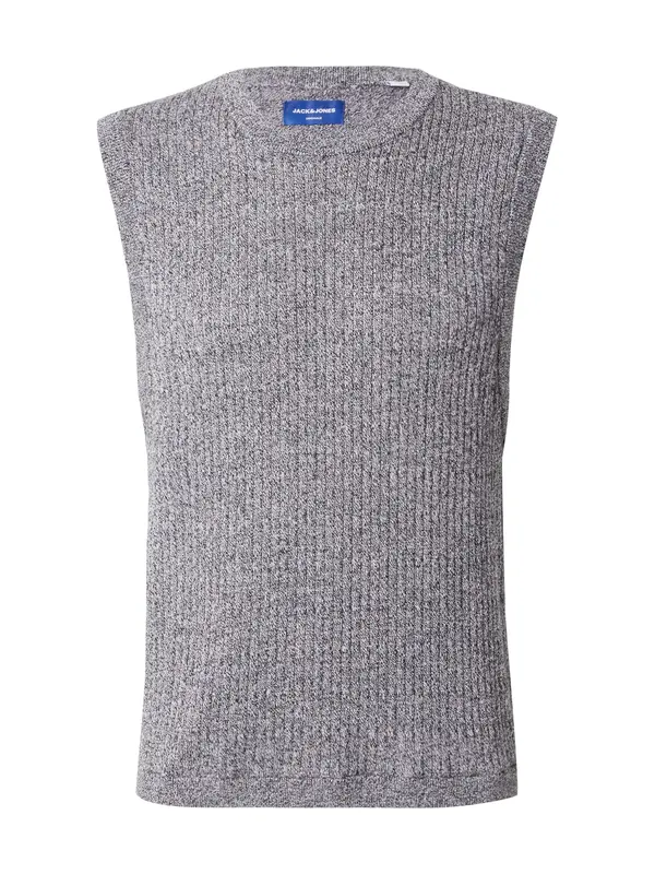 JACK & JONES JACK & JONES Brezrokavnik 'JORDIA'  pegasto črna