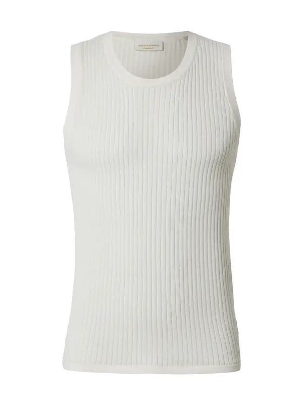 JACK & JONES JACK & JONES Brezrokavnik 'JORMAINE'  bela