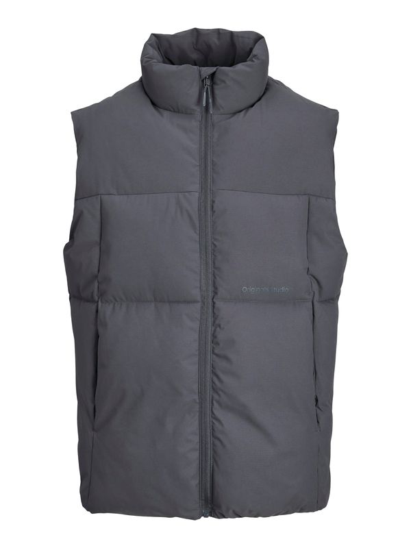 JACK & JONES JACK & JONES Brezrokavnik 'JORVESTERBRO'  temno siva