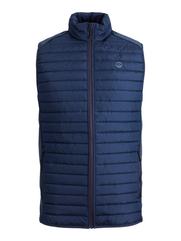 JACK & JONES JACK & JONES Brezrokavnik  temno modra