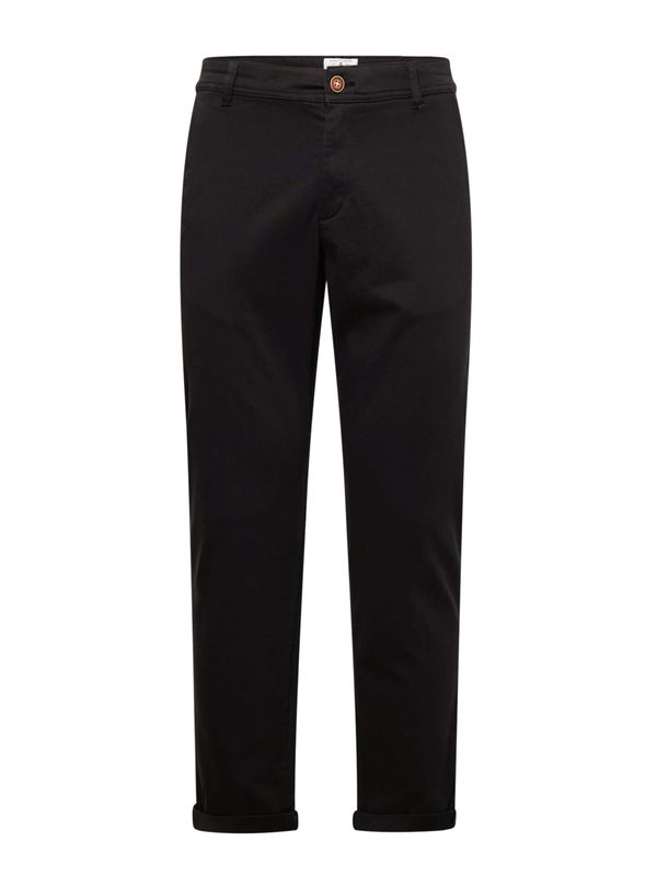 JACK & JONES JACK & JONES Chino hlače 'BOLTON BOWIE'  črna