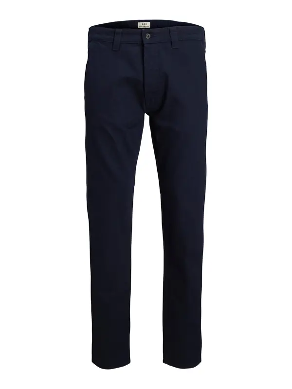 JACK & JONES JACK & JONES Chino hlače 'Chris'  črna