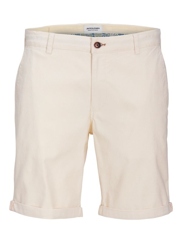 JACK & JONES JACK & JONES Chino hlače 'Fury'  volneno bela