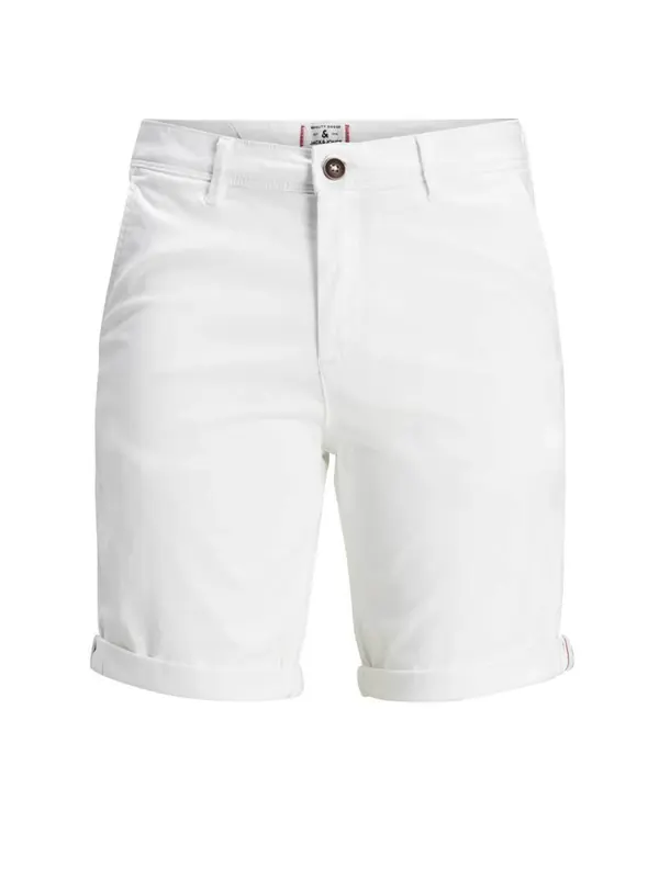 JACK & JONES JACK & JONES Chino hlače 'JJIBowie'  bela