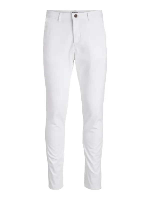 JACK & JONES JACK & JONES Chino hlače 'JJIMarco JJBowie'  bela