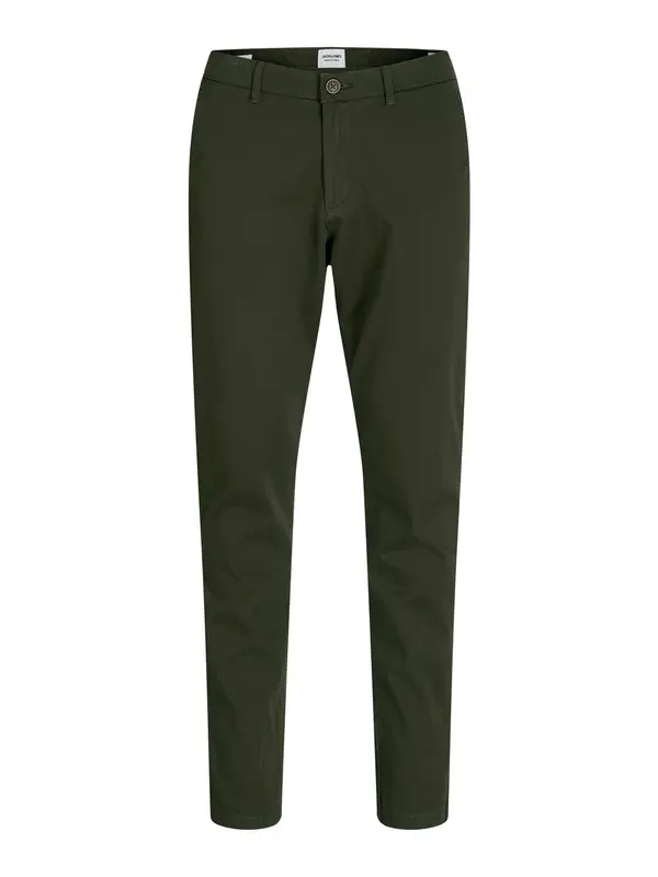 JACK & JONES JACK & JONES Chino hlače 'JJIMARCO JJBOWIE'  temno zelena