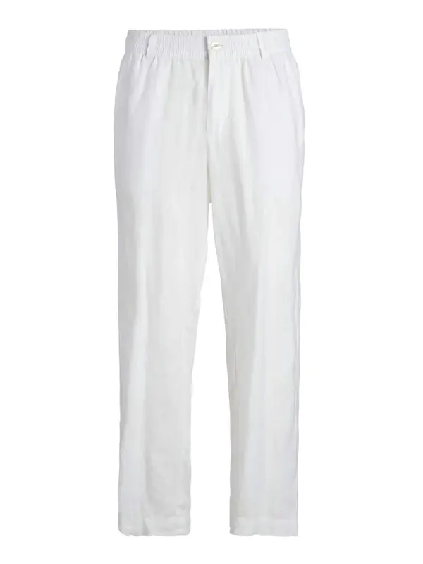 JACK & JONES JACK & JONES Chino hlače 'JJKarl Lawrence'  bela