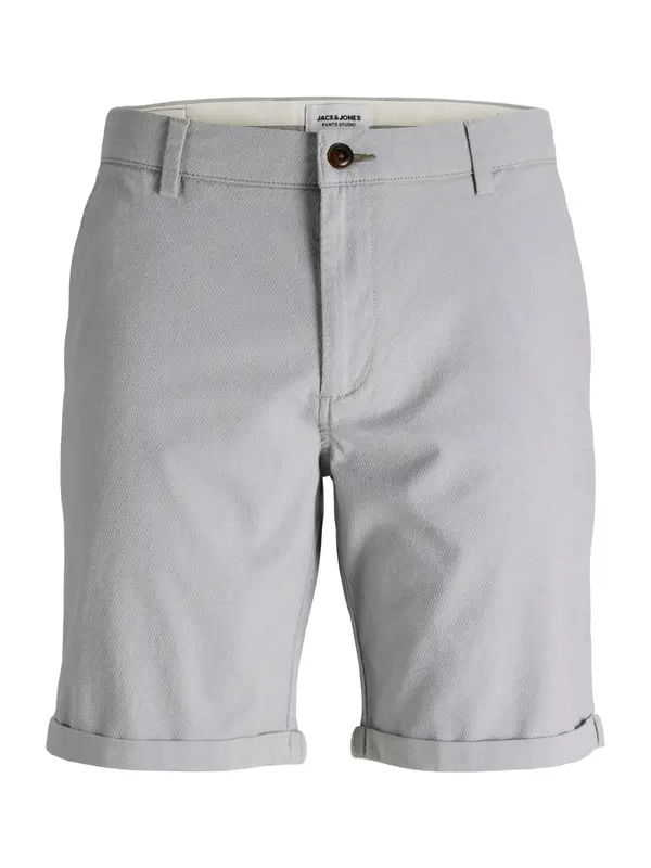 JACK & JONES JACK & JONES Chino hlače 'JPSTFURY'  svetlo siva / bela