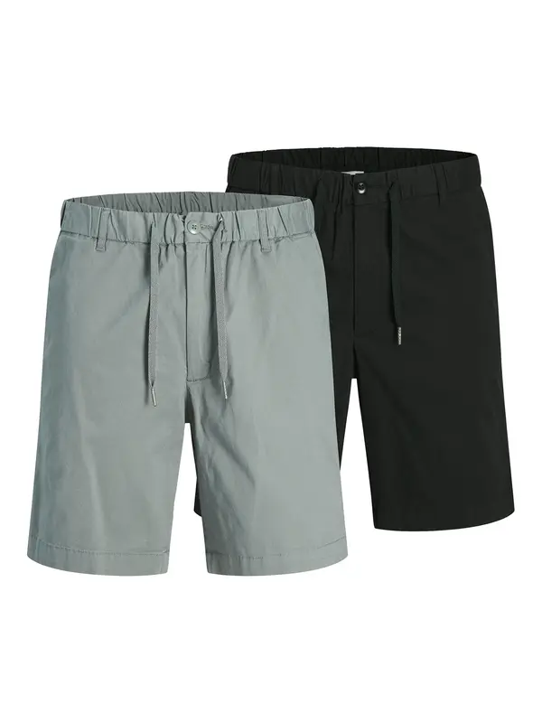 JACK & JONES JACK & JONES Chino hlače 'JPSTJAIDEN ROCCO'  siva / črna
