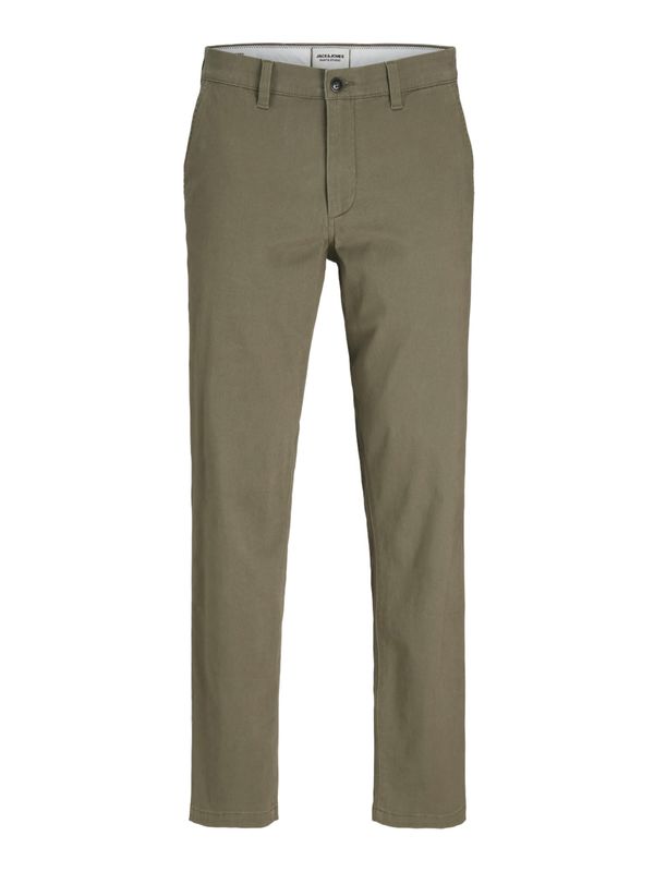 JACK & JONES JACK & JONES Chino hlače 'JPSTKANE JJDAVE'  oliva