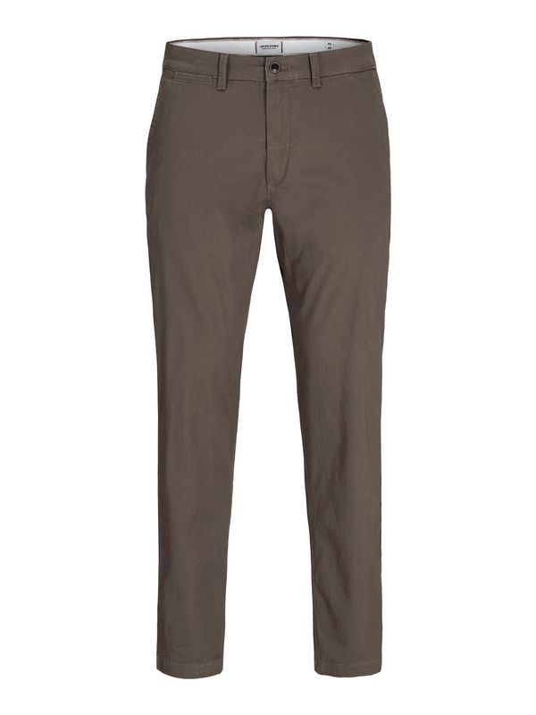 JACK & JONES JACK & JONES Chino hlače 'JPSTKane JJDave'  temno rjava