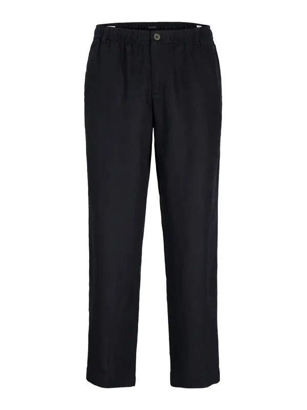 JACK & JONES JACK & JONES Chino hlače 'JPSTKarl JJLawrence'  črna