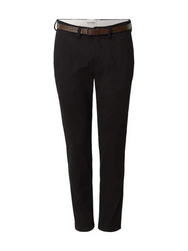 JACK & JONES JACK & JONES Chino hlače 'JPSTMARCO ADAM'  črna