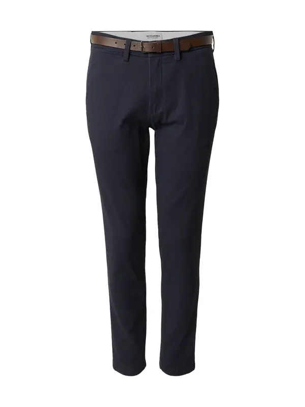 JACK & JONES JACK & JONES Chino hlače 'JPSTMARCO ADAM'  temno modra