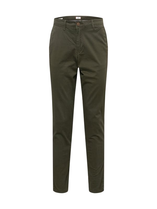 JACK & JONES JACK & JONES Chino hlače 'JPSTMarco JJBowie'  temno zelena