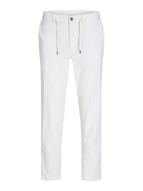 JACK & JONES JACK & JONES Chino hlače 'JPSTOLLIE'  bela