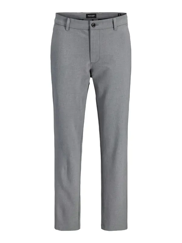 JACK & JONES JACK & JONES Chino hlače 'JPSTollie Connor'  pegasto siva