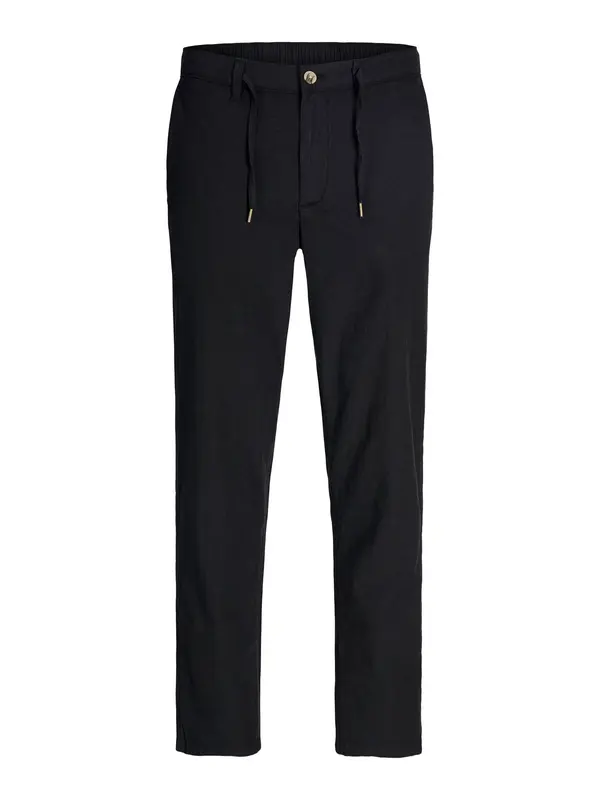JACK & JONES JACK & JONES Chino hlače 'JPSTOLLIE'  črna