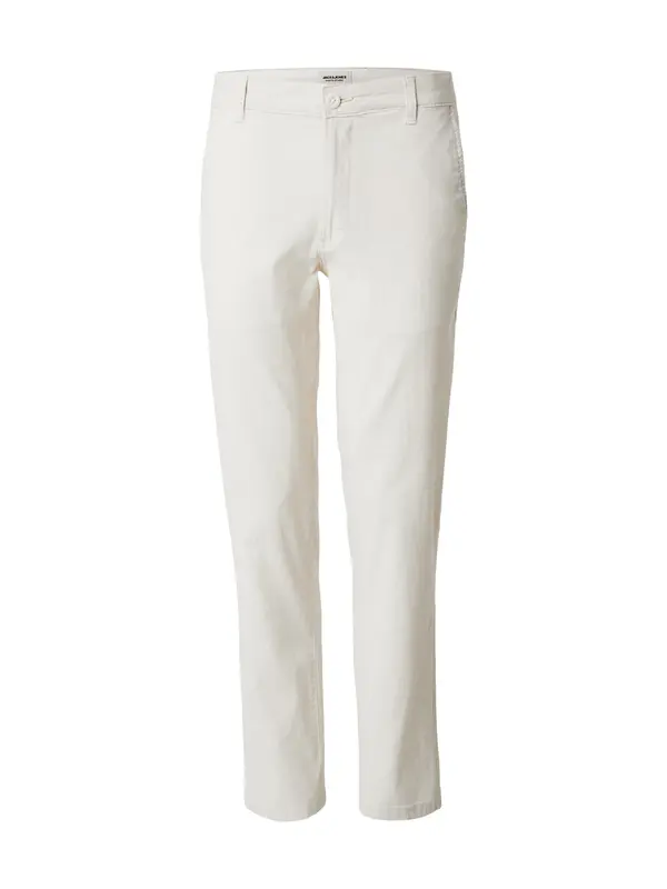 JACK & JONES JACK & JONES Chino hlače 'JPSTOLLIE JJDAVE'  naravno bela