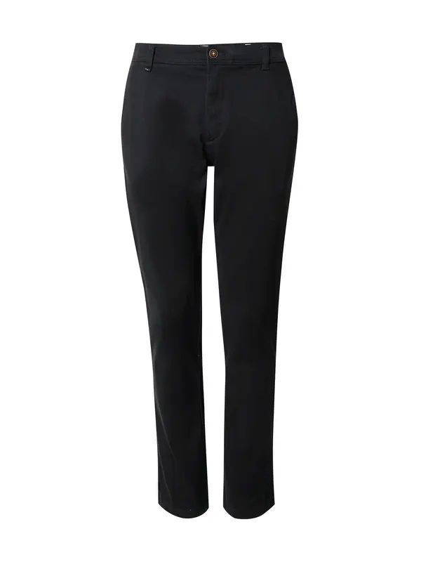 JACK & JONES JACK & JONES Chino hlače 'JWHBOLTON JJBOWIE'  črna
