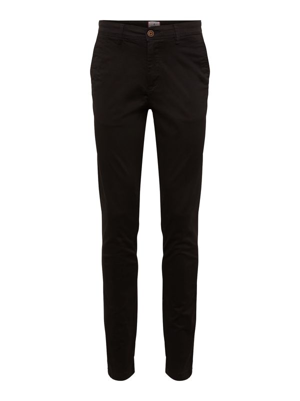 JACK & JONES JACK & JONES Chino hlače 'Marco Bowie'  črna