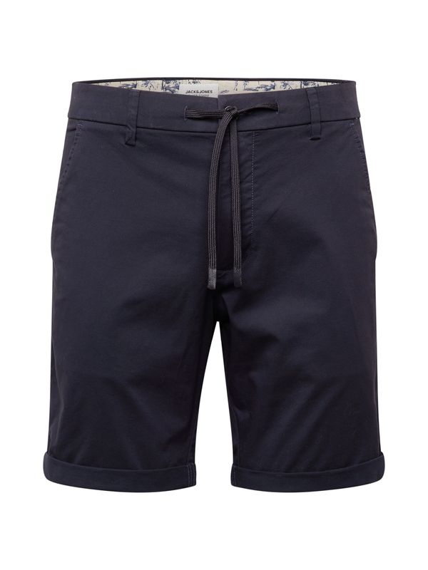 JACK & JONES JACK & JONES Chino hlače 'MARCO SUMMER'  mornarska