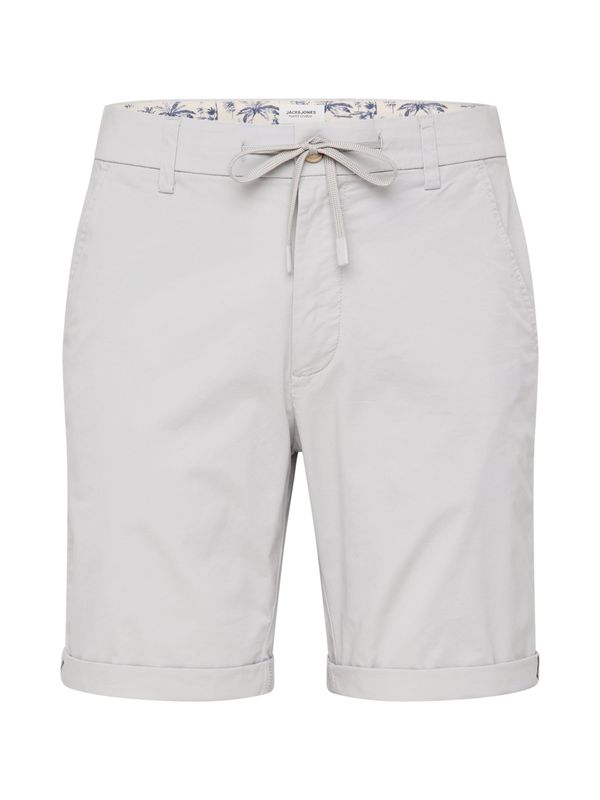 JACK & JONES JACK & JONES Chino hlače 'MARCO SUMMER'  svetlo siva