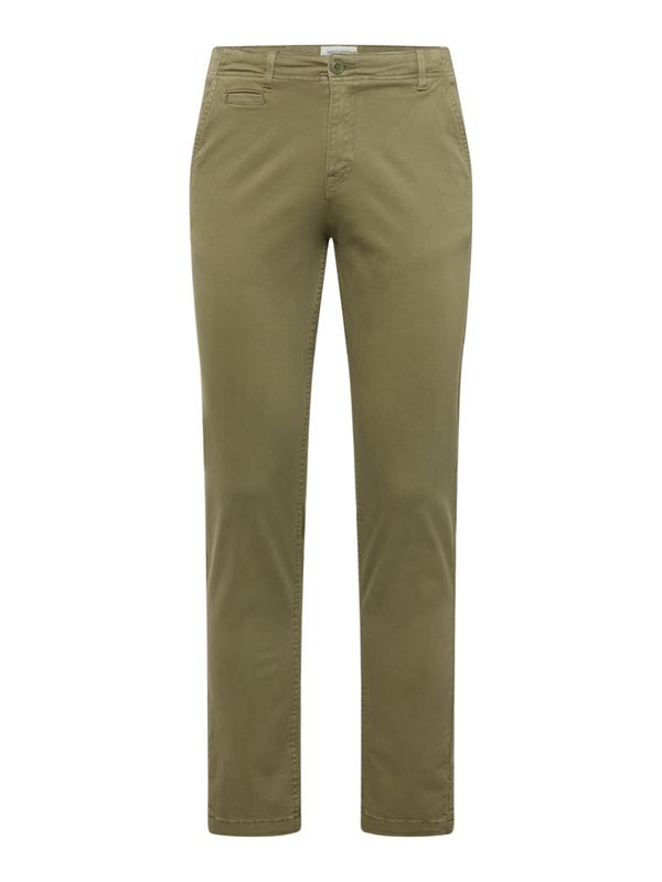 JACK & JONES JACK & JONES Chino hlače  oliva / črna