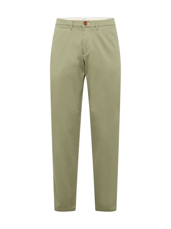 JACK & JONES JACK & JONES Chino hlače 'Ollie'  oliva