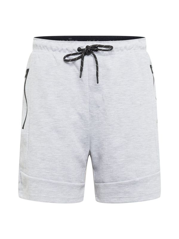 JACK & JONES JACK & JONES Hlače 'Air'  svetlo siva / črna