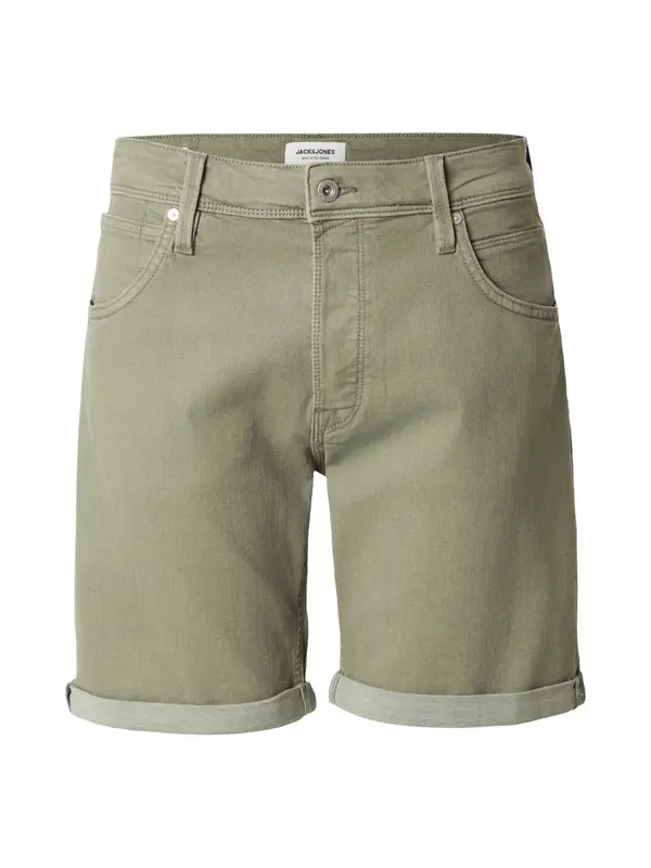 JACK & JONES JACK & JONES Hlače 'JJIRICK JJFOX'  temno zelena
