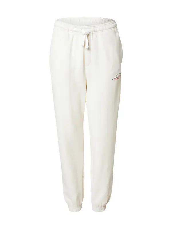 JACK & JONES JACK & JONES Hlače 'JPSTKane Billy'  rdeča / črna / volneno bela
