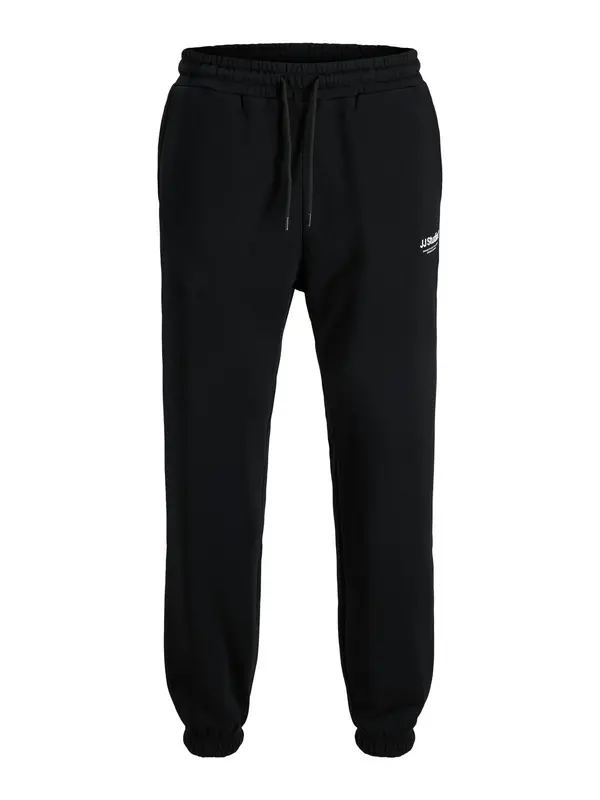 JACK & JONES JACK & JONES Hlače 'JPSTKANE SOHO'  črna / bela
