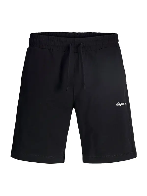 JACK & JONES JACK & JONES Hlače 'JPSTKarl Norrebro'  črna / bela