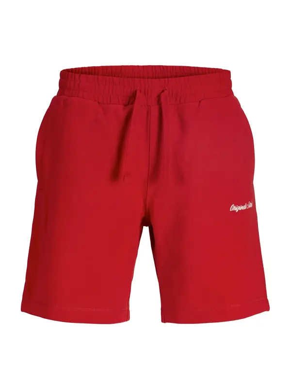 JACK & JONES JACK & JONES Hlače 'JPSTKarl Norrebro'  rdeča / bela