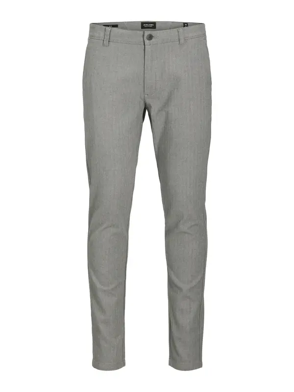 JACK & JONES JACK & JONES Hlače 'JPSTMARCO BOWIE'  pegasto siva
