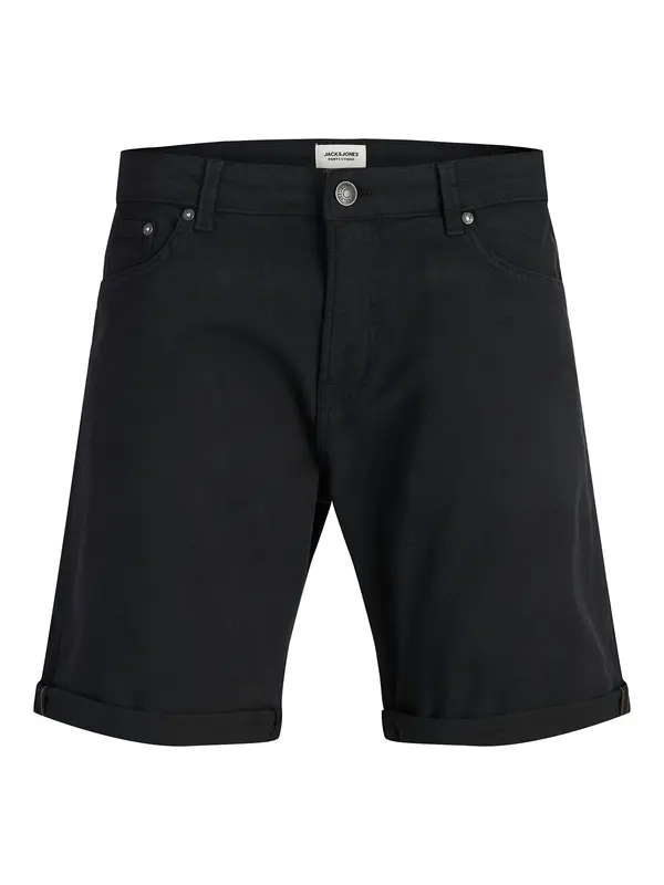 JACK & JONES JACK & JONES Hlače 'JPSTRick'  črna