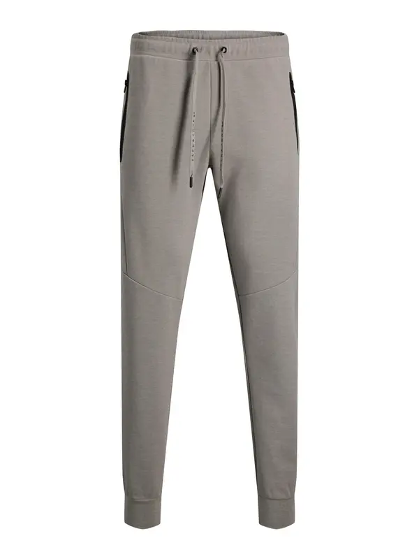 JACK & JONES JACK & JONES Hlače 'JPSTWill JJFusion'  siva / črna