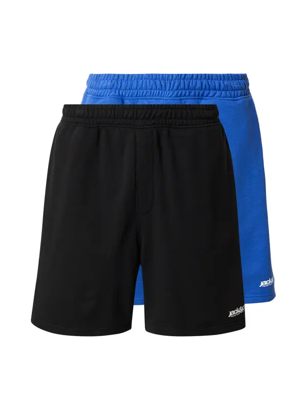 JACK & JONES JACK & JONES Hlače 'JWHKARL'  kraljevo modra / črna