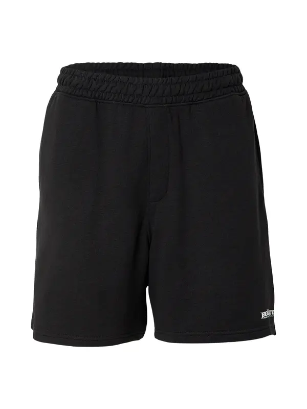 JACK & JONES JACK & JONES Hlače 'JWHKARL UNION'  črna / bela