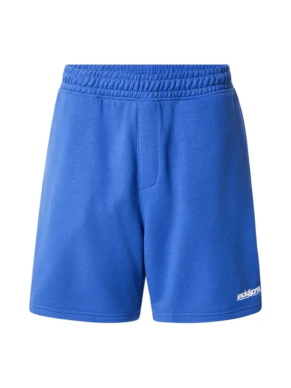 JACK & JONES JACK & JONES Hlače 'JWHKARL UNION'  temno modra / bela