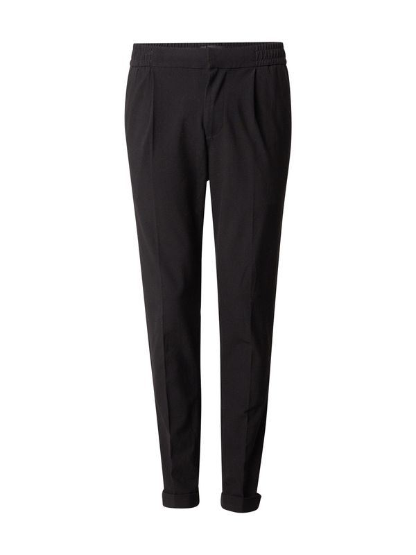 JACK & JONES JACK & JONES Hlače na rob 'JPSTACE JJDIEGO'  črna