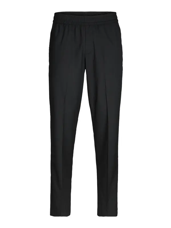 JACK & JONES JACK & JONES Hlače na rob 'JPSTKane Edwin'  črna