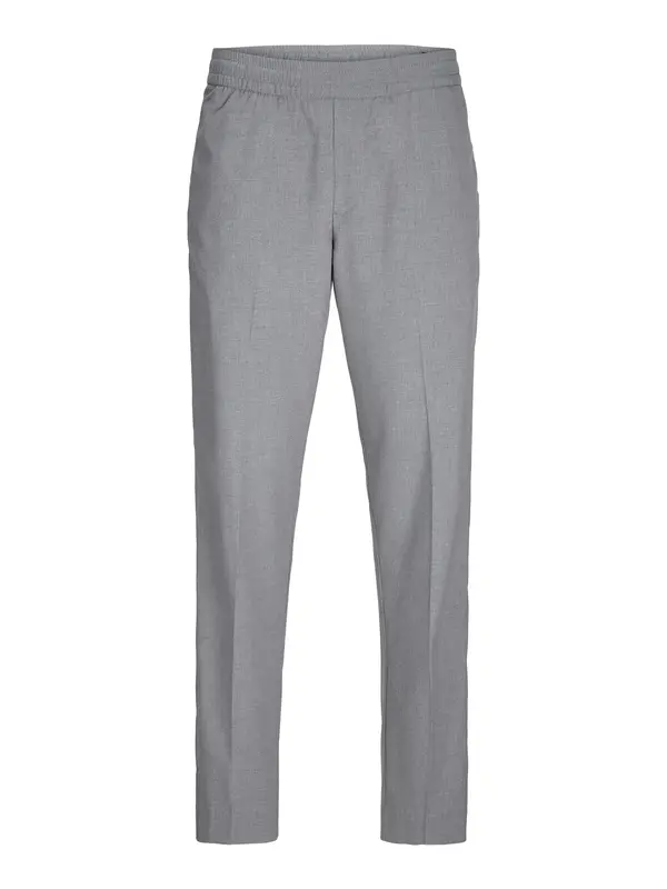 JACK & JONES JACK & JONES Hlače na rob 'JPSTKane Edwin'  pegasto siva
