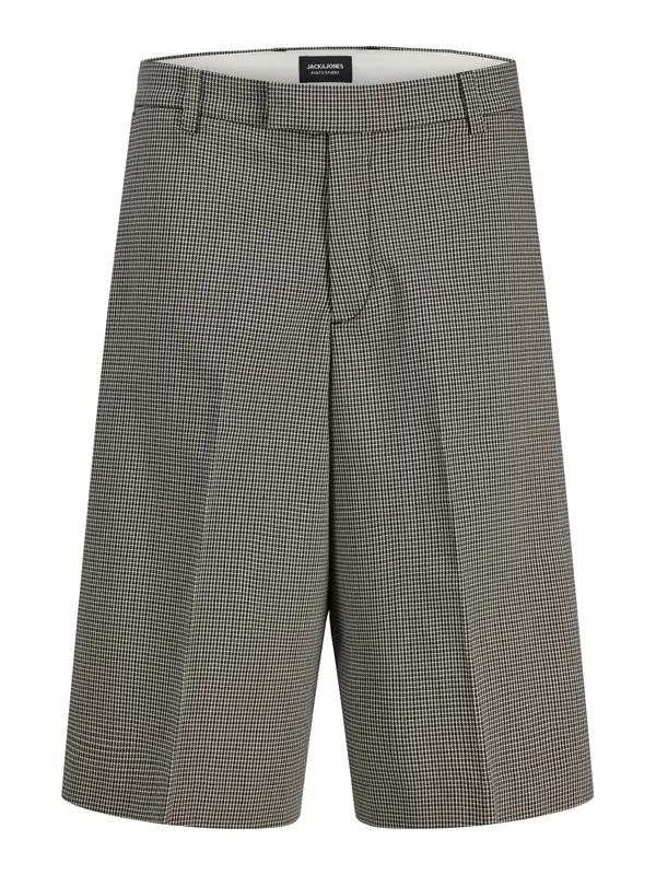 JACK & JONES JACK & JONES Hlače na rob 'JPSTOWEN TOBY'  svetlo rjava / črna