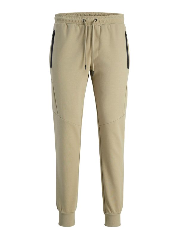 JACK & JONES JACK & JONES Hlače  temno siva / črna