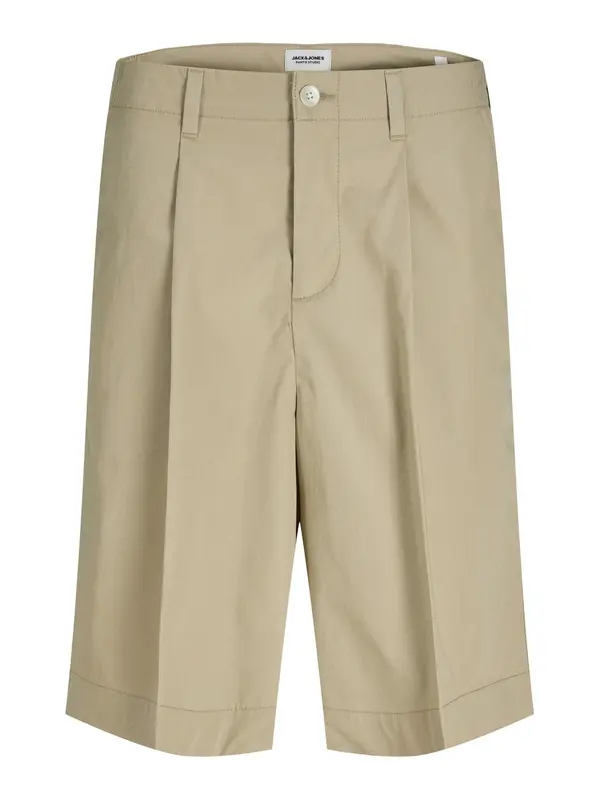 JACK & JONES JACK & JONES Hlače z naborki 'JPSTOWEN'  kaki