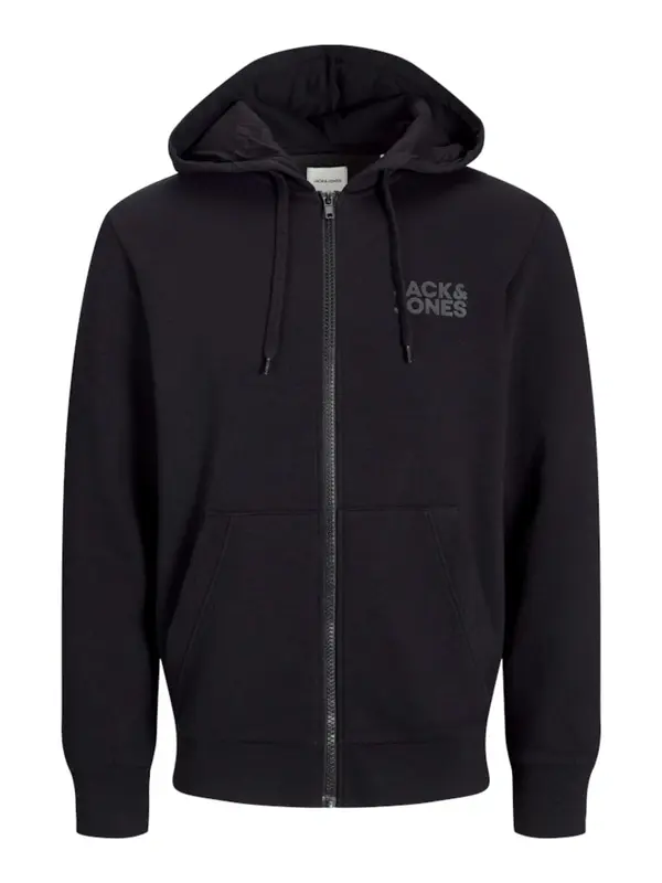 JACK & JONES JACK & JONES Jopa na zadrgo  črna
