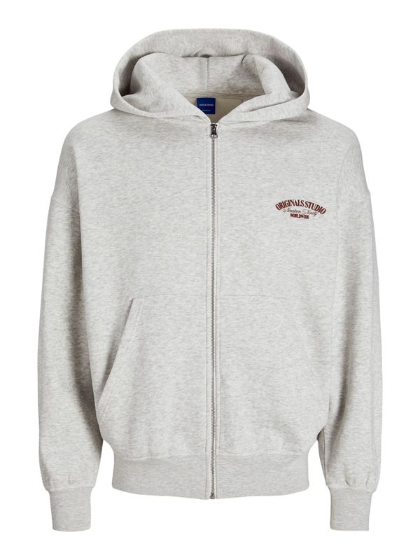 JACK & JONES JACK & JONES Jopa na zadrgo 'JORROXBURY'  merlot / naravno bela